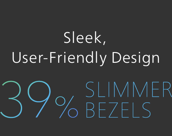 Sleek, User-Friendly Design